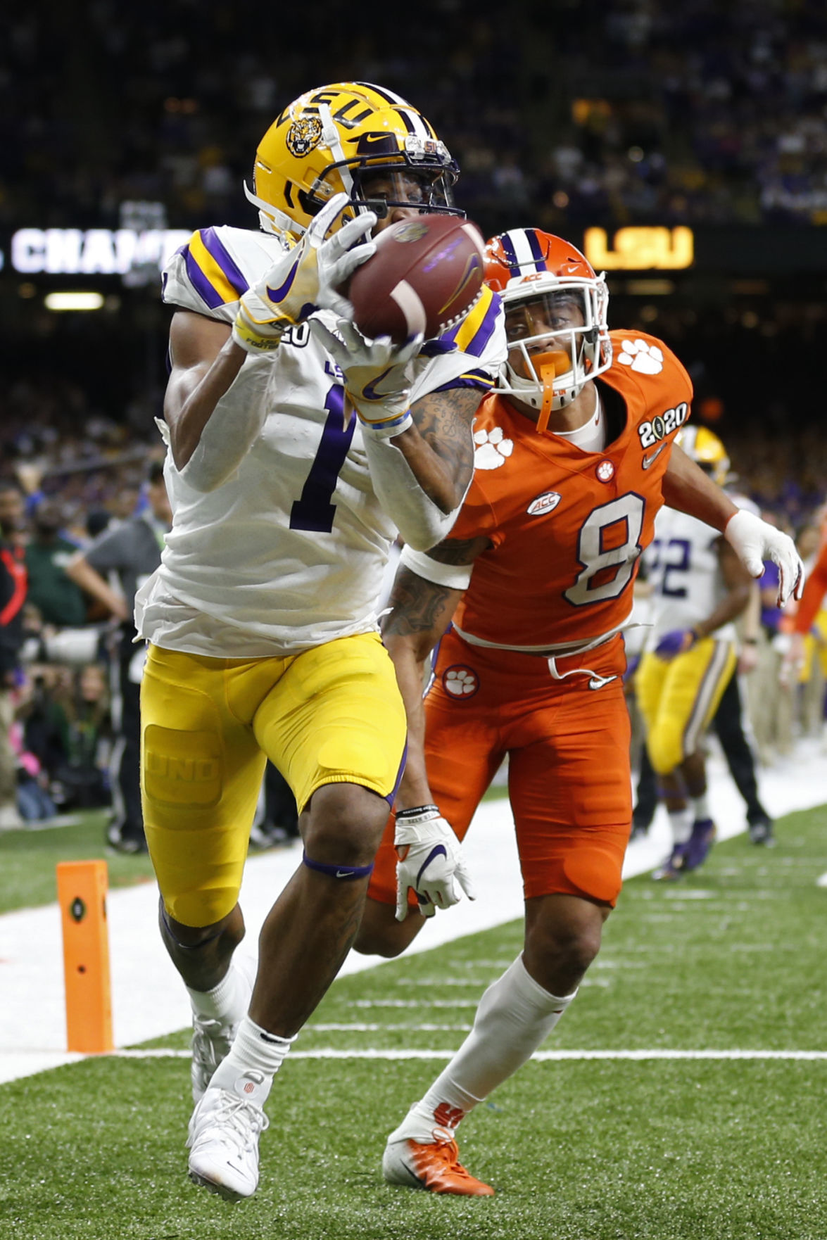 APTOPIX CFP Championship Clemson LSU Football